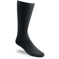 Propet Tour Pro Diabetic All Day Comfort Sock,  Black, Large, 6 Count