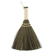 FTVOGUE Household Manual Straw Braided Small Broom Handmade Dust Floor Cleaning Sweeping Broom Soft Hos