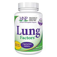 Michael's Naturopathic Programs Lung Factors - 60 Vegetarian Tablets - Breathing & Respiratory Support Supplement, Promotes Healthy Lung Function - Kosher - 20 Servings