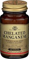 Solgar, Chelated Manganese, 100 Tablets