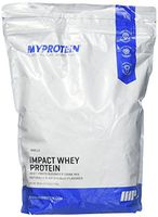 Myprotein Impact Whey Protein Blend, Vanilla, 5.5 lbs (100 Servings) 