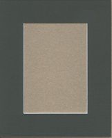 16x20 Pine Green Picture Mat with White Core Bevel Cut for 11x14 Pictures