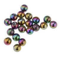 20pcs Stainless Steel 16g Replacement Ball Piercing Jewelry Balls Replace Womans Jewerly Trendy Women Elegant Design Beautiful Stylish | Color - Colorful