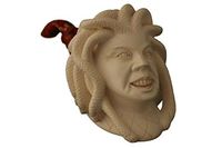 Meerschaum Pipe - Medusa from Master Carver I. Baglan - Tobacco Smoking Pipe Hand Made from the Finest Block Meerschaum - New