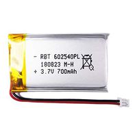 BrightTea 3.7V 700mAh Battery Lithium Ion Polymer Battery Rechargeable Battery Li-ion Li-Po