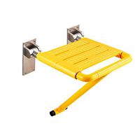 Bath Chair Shower Stool Folding Shower Seat, Toilet Bath Chair Non-slip Wall-mounted Bath Stool Change Shoe Seat Bath Stool, for Elderly, Injured, Disabled, Pregnant Women Bathroom Wheelchair Aids Adj