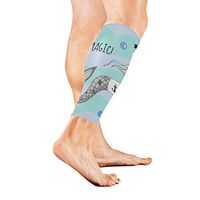 SLHFPX Leg Sleeve Unicorn Mermaid Compression Socks Support Non Slip Calf Sleeves - Improve Circulation for Shin Splint, Calf Pain Recovery, Running, Cycling, Travel, Sports 1 Pair