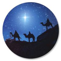 Night Star Envelope Seals - Set of 72