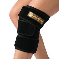 übertherm Knee Ice Pack Wrap with Compression. Patented Ice-Pillow for Ice-Burn-Free Pain Relief from Knee Surgery, Sports Injuries, Arthritis, Tendonitis, ACL, and Meniscus Pain. 1-Year Warranty.