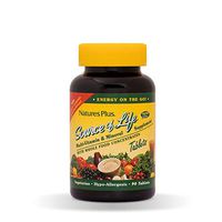 NaturesPlus Source of Life Multivitamin - 90 Vegetarian Tablets - Whole Foods Nutritional Supplement with Chelated Minerals, Energy Booster - Gluten-Free - 30 Servings