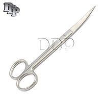 DDP DEAVER Scissor, Curved, Sharp/Sharp, 14 cm/5.5"
