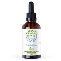 Lobelia B120 Alcohol-Free Herbal Extract Tincture, Super-Concentrated Responsibly farmed Organic (Ban Bian Lian, Lobelia spp.) 4 fl oz