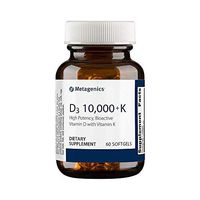 Metagenics - D3 10,000 with K2 - Vitamin D Supplement - 10,000 IU - Support for Bone, Cardiovascular, and Immune Health* | 60 Count