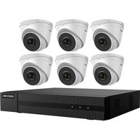 HIKVISION EKI-Q82T26 Value Express IP Kit consisting of 1 ERI-Q108-P8 8 Channel 2TB HDD NVR + 6 ECI-T22F2 2mp 2.8mm Lens Cameras US Version