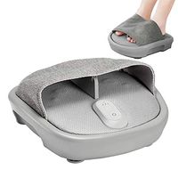 WGIRL Shiatsu Foot Massager Electric Foot Airbag Massage, Massage Heated Half-Pack Massage Slipper