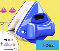 Magnetic Window Cleaner Double Sided Window Cleaner Tools With Ergonomic Cleaning/15-24/5-35/3-24/18-30mm