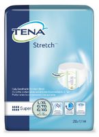 Tena Heavy Absorbenct Disposable Incontinent Brief Tab Closure Large/X Large 41-64 Inch Waist/Hip Cs/56 White