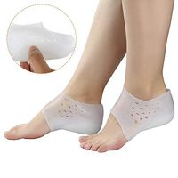 Invisible Height Increase Insole, Comfortable Silicone Wearable Heel Cushion Inserts Heel Lift Insole Leg Lengthen for Men and Women for Plantar Fasciitis, Achilles TendinitisMen-3 cm