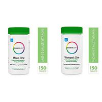 Rainbow Light Once Daily Multi-Vitamin Bundle Pack - Men's One and Women's One, 150 Count (Pack of 2)
