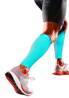 Shock Doctor SVR Recovery Compression Calf Sleeve, Shock Blue, Adult-X-Small