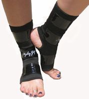 Mighty Grip Ankle Protector with Tack -Black-Xlarge