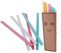 GAGA straw | 6 Straws Set | Reusable | Separable | Cleanable | Variable Color