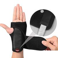 ACCDUER Wrist Support -Adjustable Brace Strap Band -Relieve Carpal Tunnel, Wrist Arthritis Pain, Sprains and Fatigue- for Both Right and Left Hands,LeftHand
