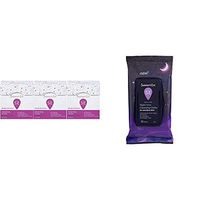 Summer's Eve Day and Night Cleansing Cloth Packs (3- Simply Sensitive 16 Count Cloths, 1- Nighttime Lavender 32 Count Cloths)