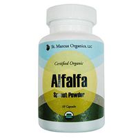 Certified Organic Alfalfa Sprout Powder (60 Capsules)