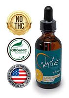 Natural Native Hemp Tincture Oil (Lemon, 600 mg) Therapeutic Grade for Anxiety Relief, Chronic Pain, Sleep, Nausea, Arthritis, Joint Pain - USDA Organic Hemp, Gluten-Free, Non-GMO
