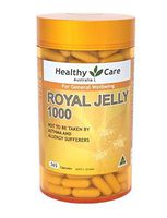 Healthy Care Royal Jelly 1000 365 Capsules Supplements Made in Australia