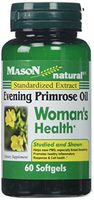 Mason Vitamins Evening Primrose Oil Woman's Health Softgels, 60 Count