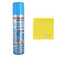 Tarrago Nano Protector High Performance Bundle - Aerosol Waterproofer Spray - Works on Leather, Suede, Nubuck, and More! - Comes with a Premium Penguin Microfiber Towel