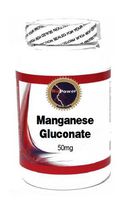 Manganese Gluconate 50mg 200 Capsules # BioPower Nutrition