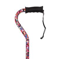 Essential Medical Supply Gentle Touch Offset Cane, Pop Art