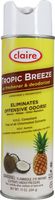 Claire C-165 10 Oz. Tropic Breeze Air Freshener & Deodorizer Aerosol Can (Case of 12)