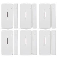 KAIPULEK Wireless Z-Wave Plus Door / Window Sensor (US 908.4Mhz) - White - Pack of 6