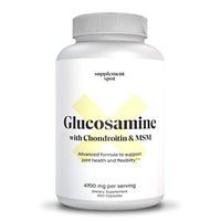 Supplement Spot Glucosamine Chondroitin MSM | Fast Joint Supplements for Men & Women | Anti Inflammatory Supplement Supports Joint Arthritis Pain Relief (450 Capsules)