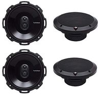 4) New Rockford Fosgate P1675 6.75" 240W 3 Way Car Coaxial Audio Speakers Stereo