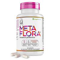 METAFLORA for Women Health - Probiotic Supplements - 15x More Effective Than Probiotic Capsules with Patented Delivery Technology - 30 Daily Time Release Pearls