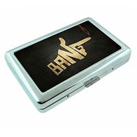 Bang Em1 Hip Silver Cigarette Case Id Holder Metal Wallet 4" X 2.75" RFID Protection