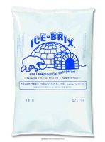 ICE-BRIX Refrigerant Packs, Ice Brix 8 oz, (1 CASE, 72 EACH)