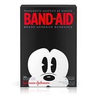Band-Aid Adhesive Bandages Mickey Mouse Assorted Sizes - 20 ct, Pack of 6
