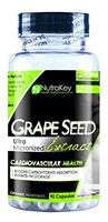 NutraKey Grape Seed Extract Capsules, 90 Count
