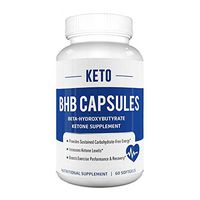 Keto BHB Capsules for Weight Loss - Pure Keto BHB 800 Weight Loss Capsules - Premium Keto BHB Pills (60 Capsules, 1 Bottle)