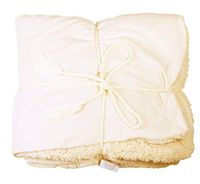 unbrand 50" 60" Winter Warm Ultra Soft Reversible Throw Blanket/Vanilla