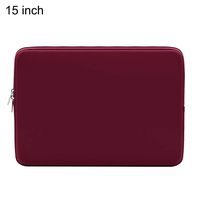 Ewer 15'' Protective MacBook Laptop Sleeve Case, Ultralight Simple Style Laptop Sleeve Carrying Case with Zipper