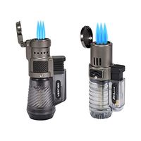 Vertigo Cyclone Triple Torch and Jetline Super Torch Triple Flame Cigar Lighters