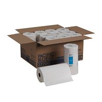 Pacific Blue Select 2-Ply Perforated Roll Paper Towel by Georgia-Pacific Pro, 250 Sheets Per Roll, 12 Rolls Per Case, White - 27700