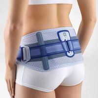 Bauerfeind SacroLoc Back Support - Brace for Pain Relief and Support from Sitting or Standing Too Long, Helps Stabilize & Relieve Pressure in The Sacroiliac Joints - Size 4